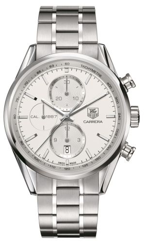 TAG Heuer Carrera Calibre 1887 41 Stainless Steel / Silver / Bracelet